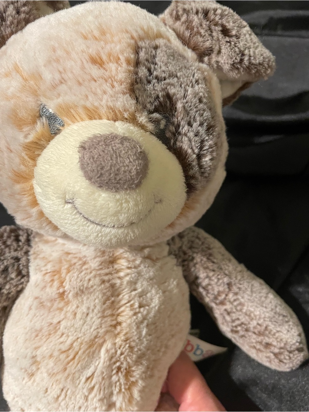 Ebba Plush Brown and Cream Cuddly Bear - Soft Stuffed Animal